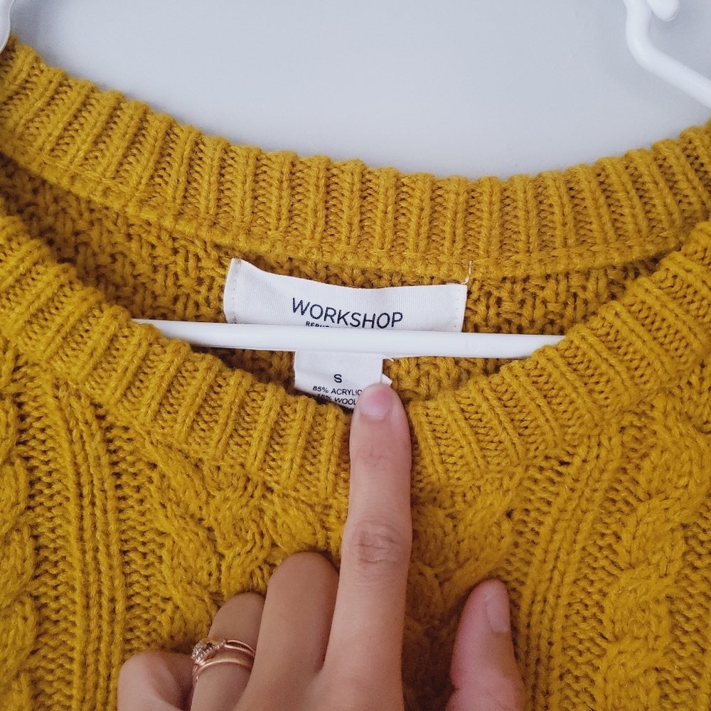 Cable Knit Pullover - image 3